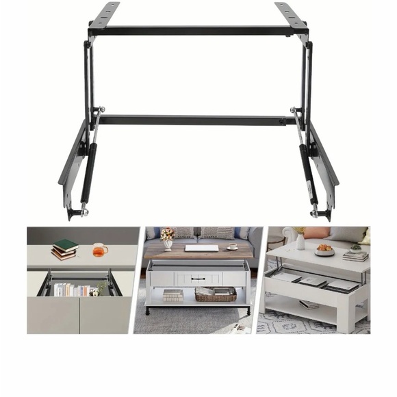 Adjustable Coffee Table Lift Mechanism - Picture 2 of 3